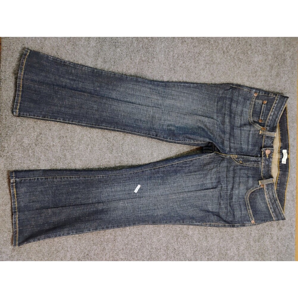 Levi’s 542 Flare Jeans Womens 22 M Dark Wash Stretch Denim Bootcut